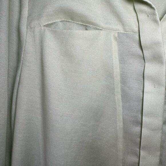 Halston Heritage light green dress with full removable liner. Size 10 - Picture 6 of 9